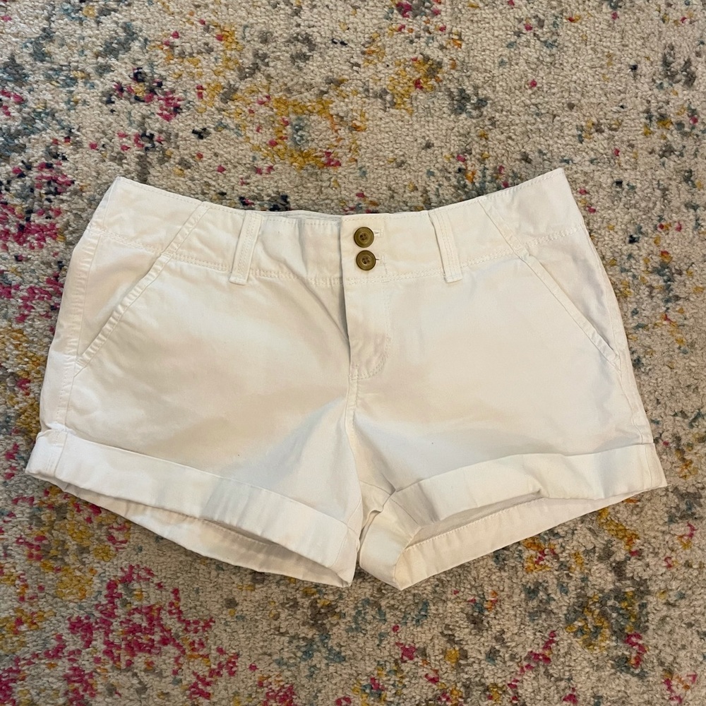 White Shorts